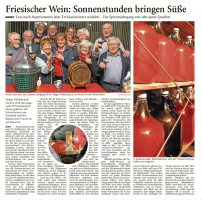 Artikel: Jeversches Wochenblatt - Friesisches-Tageblatt 04.02.2019